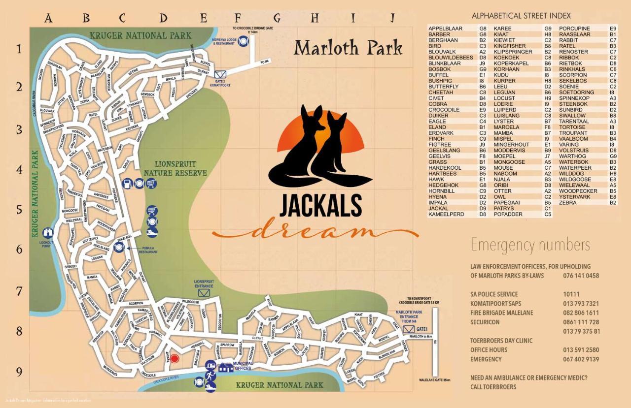 Jackals Dream - Self Catering Bordering Kruger National Park Villa